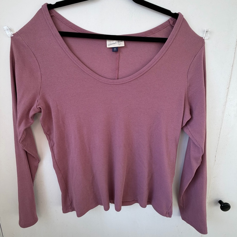 Universal Thread Dusty Rose Long Sleeve Top